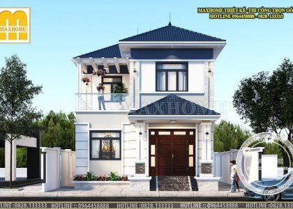 Nhà 2 tầng mái Nhật quá rẻ và đẹp ai cũng phải trầm trồ