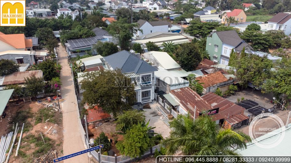 Chỉ từ 1,8 tỷ trọn gói nhà mái Nhật 2 tầng tại Bình Phước 
