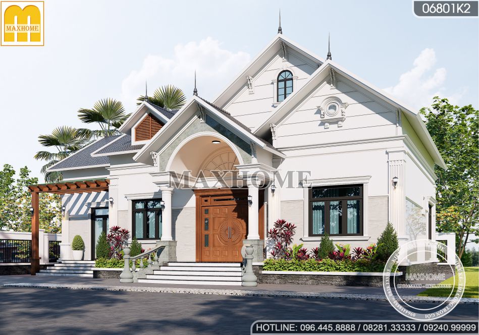 Mẫu biệt thự vườn mái thái Vạn Người Mê tại Ninh Bình | MH00840