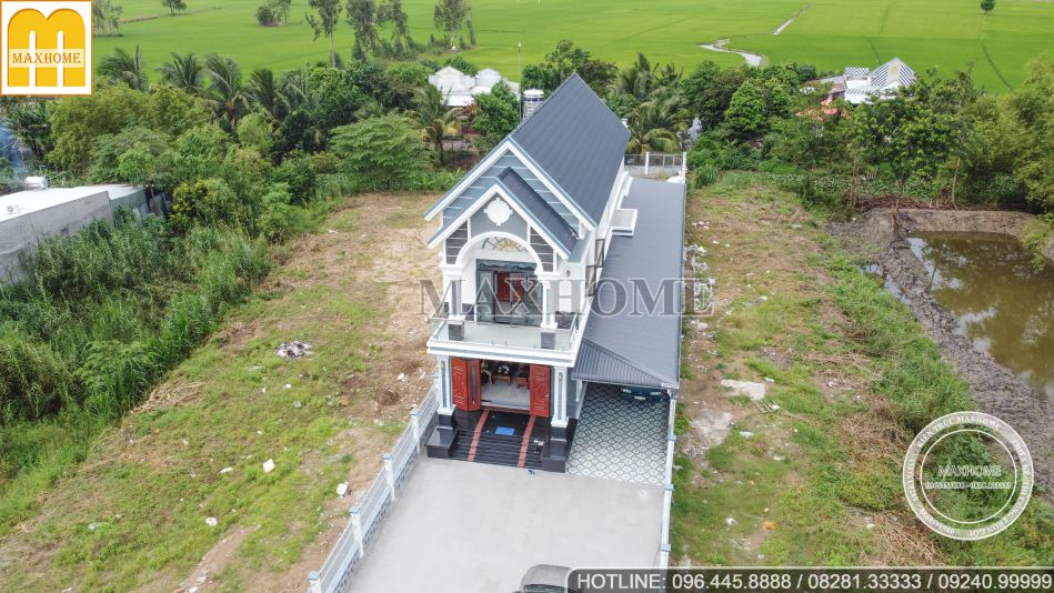 Tham quan thực tế nhà 2 tầng mái Thái tại Đồng Tháp | MH00481