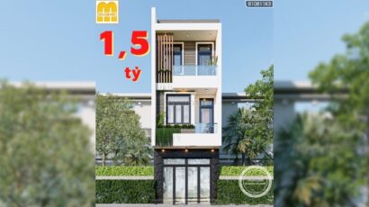 Nhà phố 3 tầng chỉ từ 1,4 tỷ quá rẻ và đẹp tại Thái Bình | MH01425