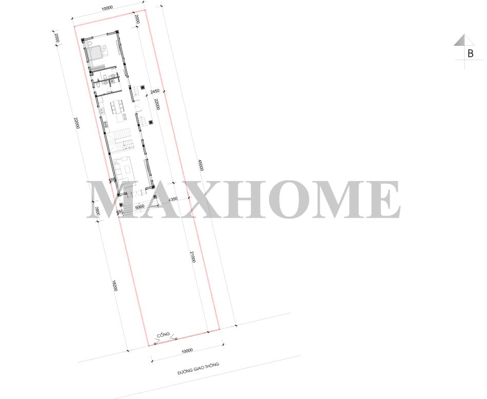 1,5 TỶ hoàn thiện thô biệt thự 3 tầng mái Thái tại Bình Dương | MH01435