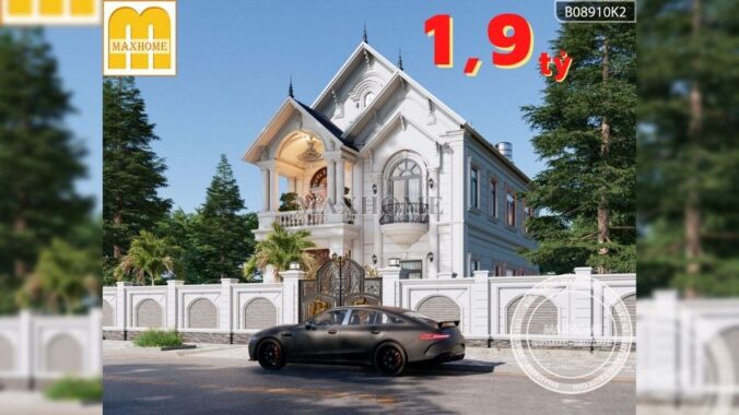 Ngôi nhà mái Thái 2 tầng cực hoành tráng tại Hà Nội | MH01464