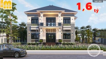 Dự án nhà mái Nhật 2 tầng hiện đại Full công năng giá hợp lý | MH01570