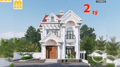 Siêu phẩm của Maxhome xây trọn gói nhà 2 tầng mái Thái tại Vũng Tàu | MH01310
