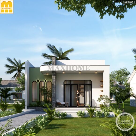 50+ mẫu nhà cấp 4 mái bằng rẻ đẹp, hiện đại - Thiết kế mới 2023
