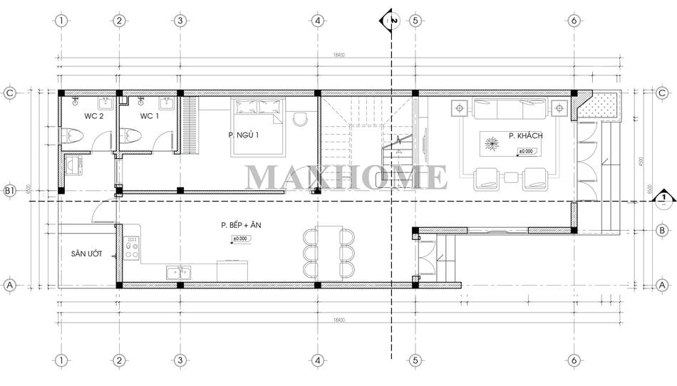 mau-nha-mai-lech-2-tang-dep-an-tuong-tai-dong-nai-do-maxhome-thiet-ke-9