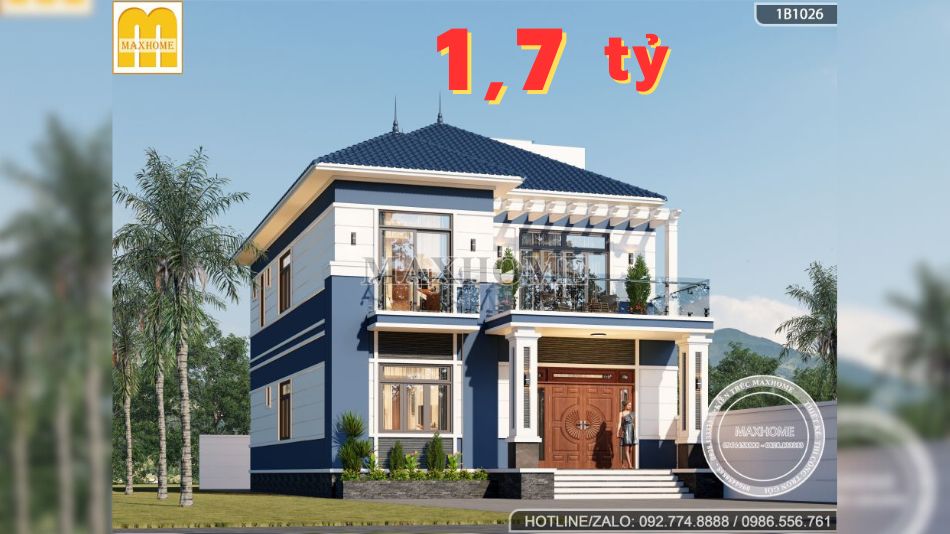 Nhà 2 tầng mái Nhật 280m2 5 phòng ngủ ĐẸP SANG TRỌNG
