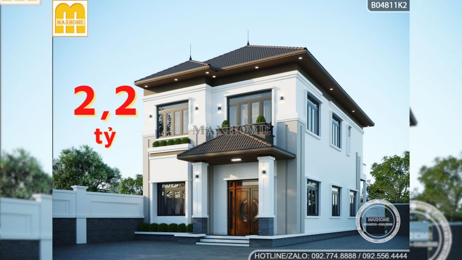 280m2 Example Thiết kế nhà 2 tầng 280m2 công năng ĐỈNH CỦA CHÓP