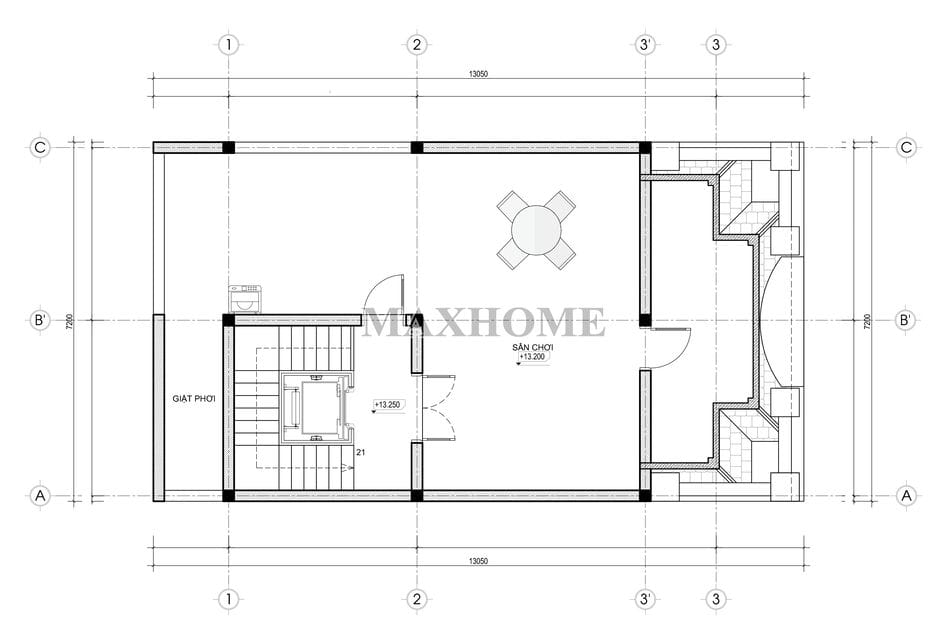 mau-biet-thu-mai-mansard-o-ket-hop-kinh-doanh-be-the-co-ham-de-xe-mh03666-7