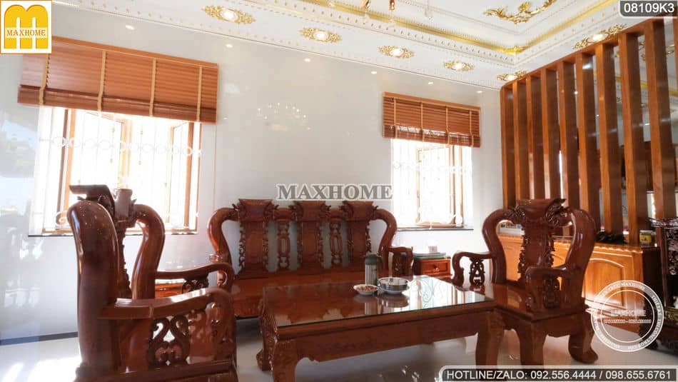 thuc-te-nha-2-tang-mai-thai-tan-co-dien-do-maxhome-thi-cong-tron-goi-tai-tay-ninh-mh04070-15