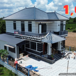 Maxhome thi công trọn gói nhà 2 tầng mái Nhật đẹp xuất sắc tại Vĩnh Long | MH04811