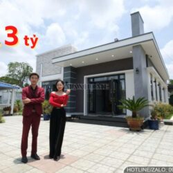 Ngỡ ngàng trước ngôi nhà vườn 1 tầng mái bằng hiện đại ở Bến Tre | MH03273