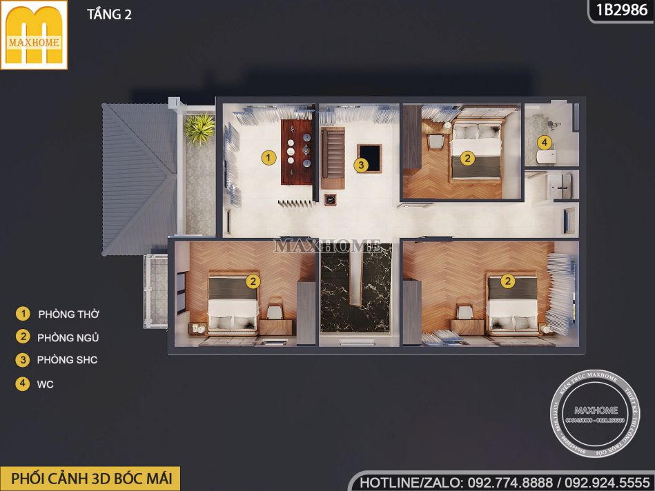 goi-maxhome-lay-lien-ban-ve-nha-2-tang-4-phong-ngu-dep-me-hon-20