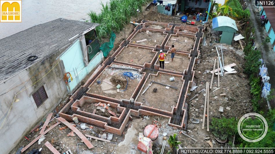 kiem-tra-tien-do-thi-cong-mong-nha-2-tang-do-maxhome-thi-cong-tron-goi-o-long-an-3