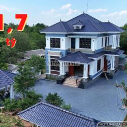Siêu phẩm nhà vườn mái Nhật 2 tầng báo hiếu bố mẹ cực đẹp tại Hà Nam