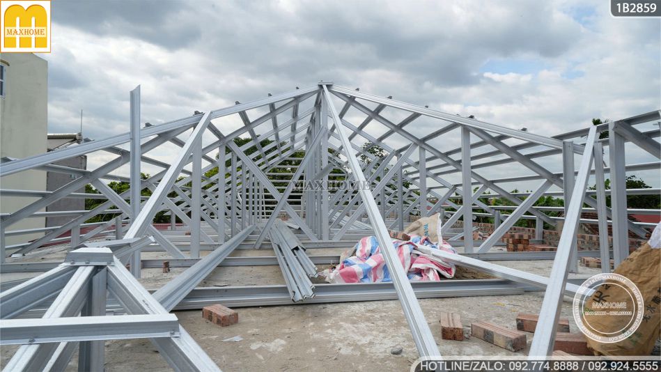 thi-cong-nha-vuon-1-tang-voi-khung-keo-sieu-nhe-cua-maxhome-12