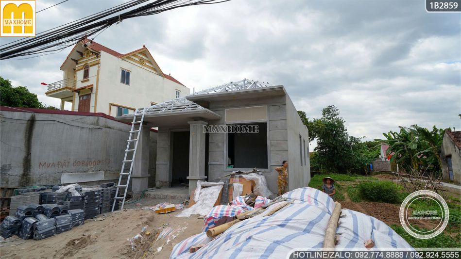 thi-cong-nha-vuon-1-tang-voi-khung-keo-sieu-nhe-cua-maxhome-2