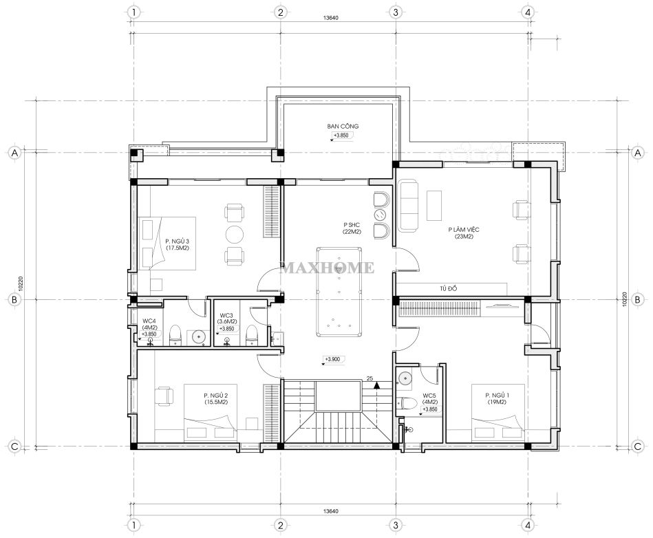 khuon-vien-biet-thu-nghi-duong-2-tang-ket-hop-nha-tho-to-va-ao-vuon-16
