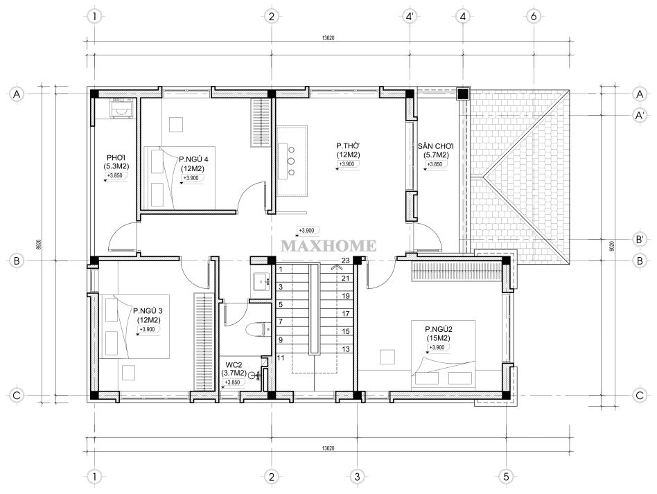 mau-nha-2-tang-mai-nhat-hien-dai-duoc-maxhome-thiet-ke-day-tien-nghi-25