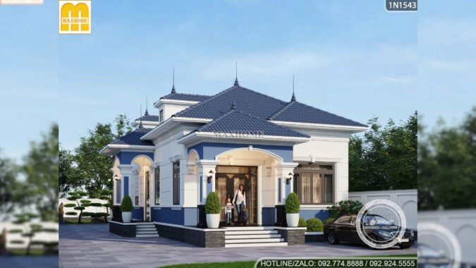 mau-nha-vuon-1-tang-voi-phong-cach-tan-co-dien-cuc-ky-be-the-va-tien-nghi-2