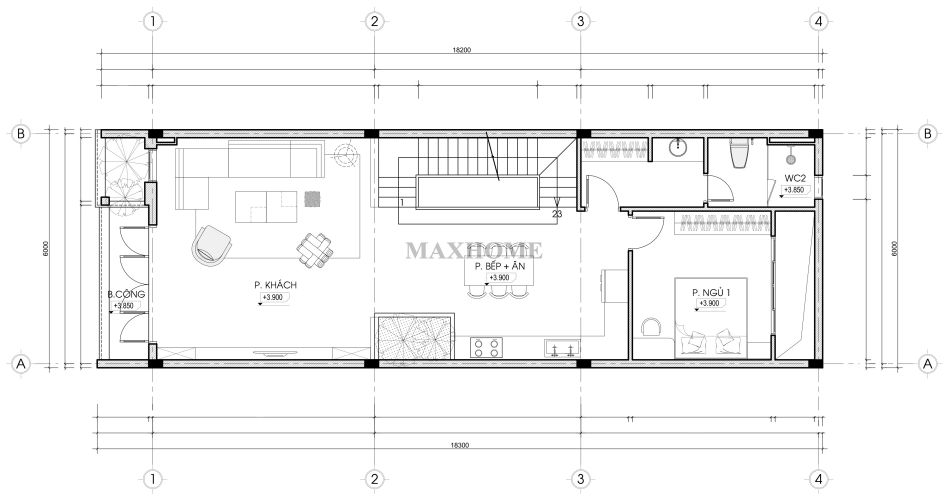 nha-pho-3-tang-1-tum-dang-cap-va-cuc-ky-hien-dai-qua-tien-nghi-26