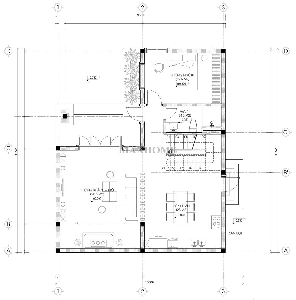 an-tuong-voi-mau-nha-2-tang-chu-l-thiet-ke-hien-dai-chuan-gu-23