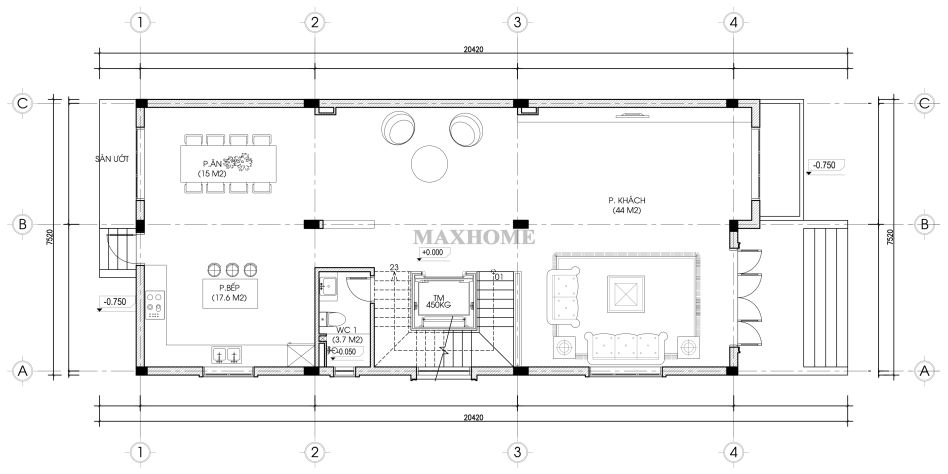 mau-nha-pho-4-tang-co-nhieu-phong-ngu-phu-hop-kinh-doanh-tai-gia-13