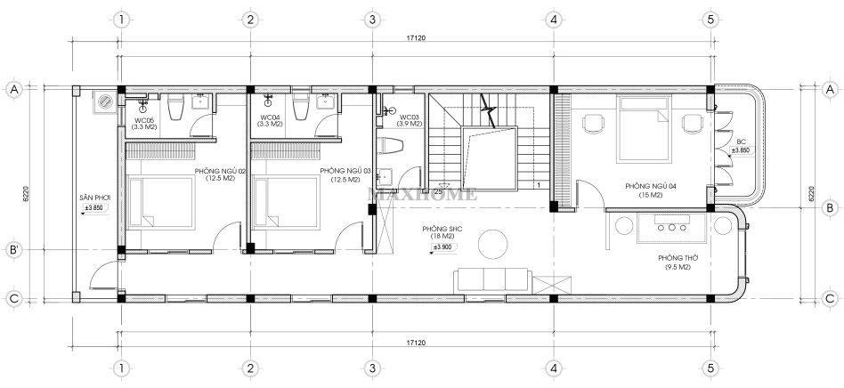 ngoi-nha-pho-2-tang-1-tum-doc-dao-va-sang-tao-tren-tung-net-thiet-ke-16
