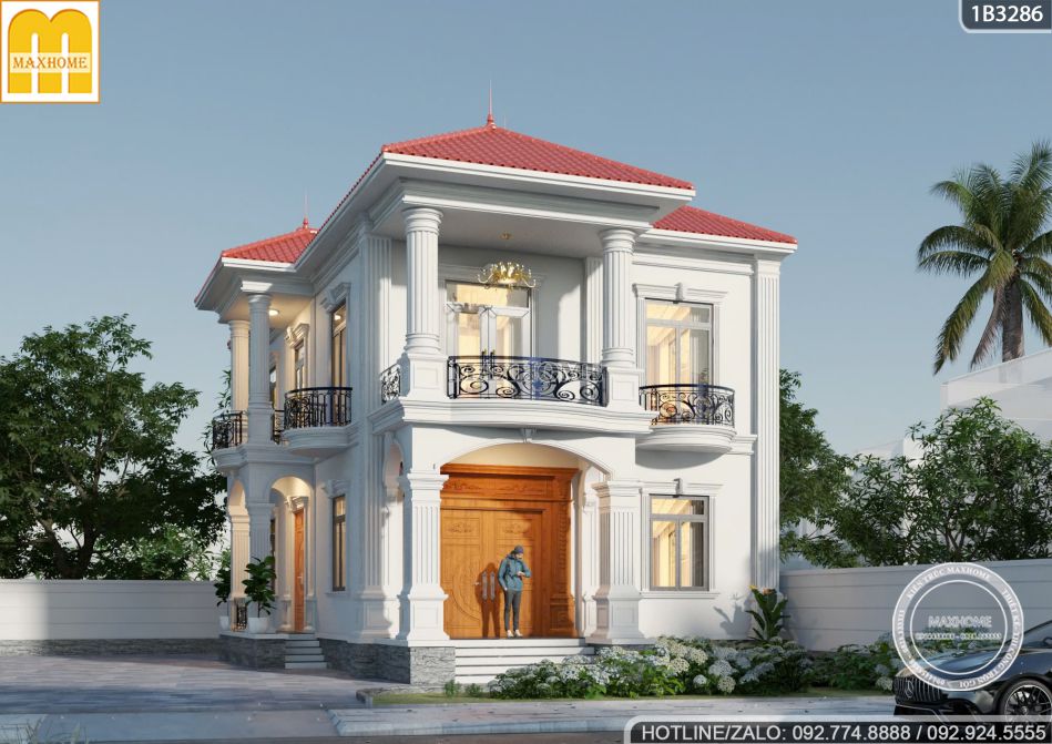 nha-2-tang-tan-co-dien-voi-mai-ngoi-do-mang-hoi-tho-truyen-thong-12