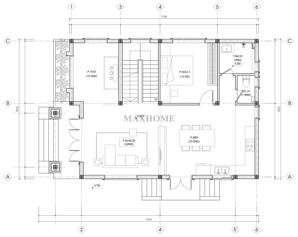 thiet-ke-nha-2-tang-4-phong-ngu-toa-lac-tai-quang-tri-17