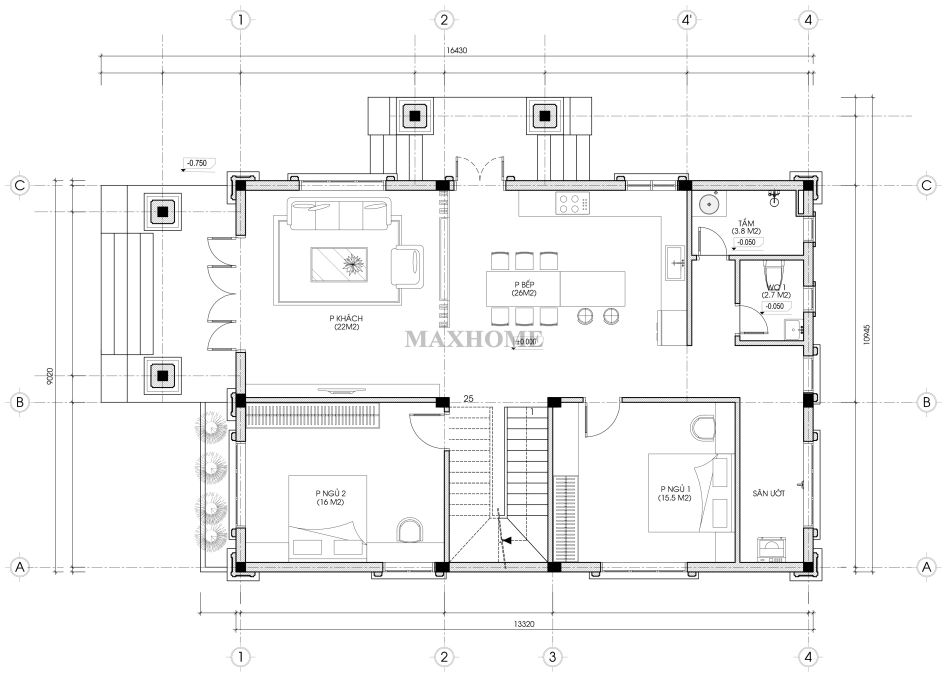 thiet-ke-nha-2-tang-tan-co-voi-ngoi-nau-dang-cap-cho-gia-chu-13