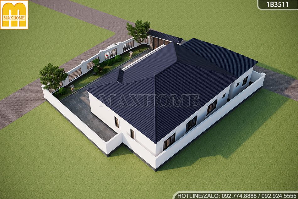 tien-nghi-voi-mau-nha-cap-4-co-gara-de-xe-rong-rai-o-ninh-binh-9