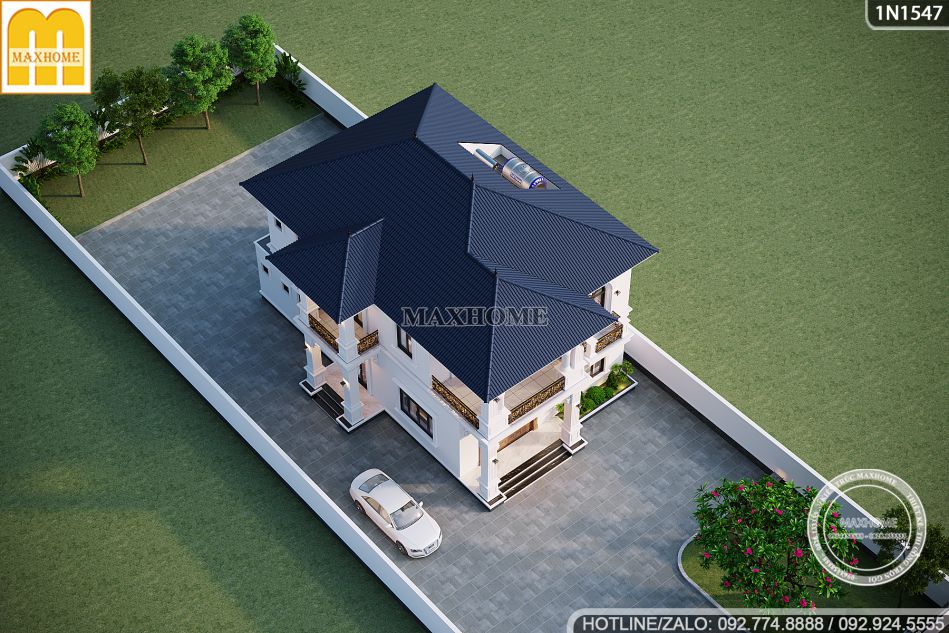 biet-thu-mai-nhat-tan-co-5-phong-ngu-dep-cho-dai-gia-dinh-sinh-song-14