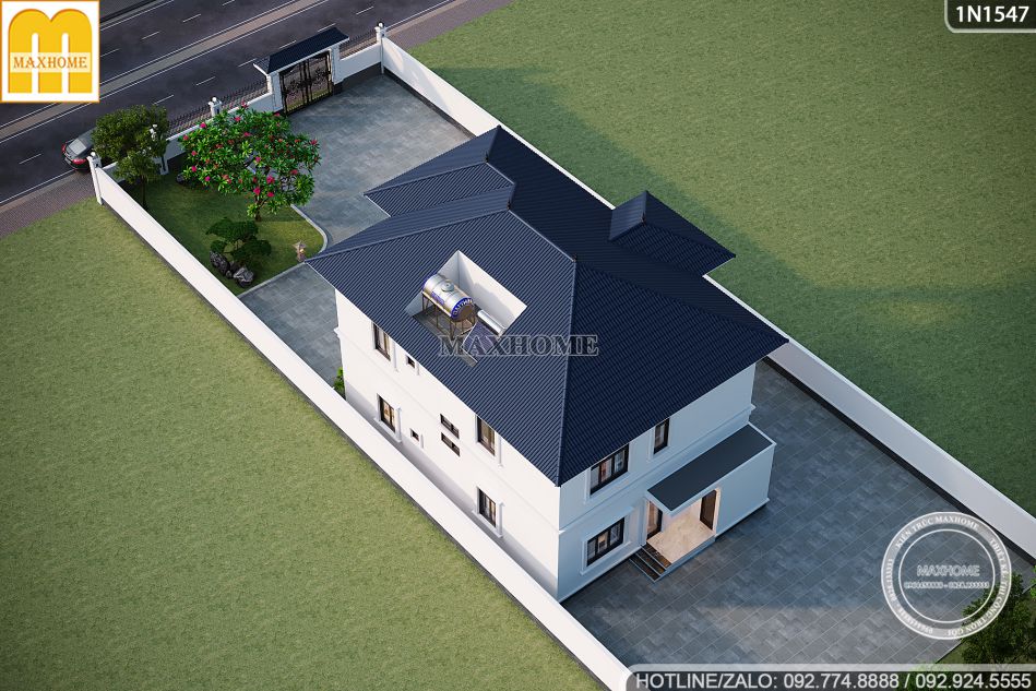 biet-thu-mai-nhat-tan-co-5-phong-ngu-dep-cho-dai-gia-dinh-sinh-song-15