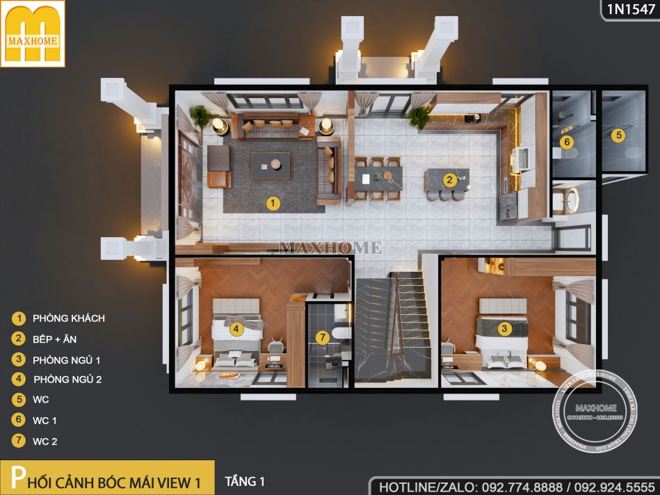 biet-thu-mai-nhat-tan-co-5-phong-ngu-dep-cho-dai-gia-dinh-sinh-song-16