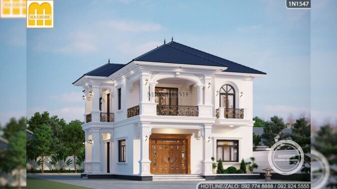 biet-thu-mai-nhat-tan-co-5-phong-ngu-dep-cho-dai-gia-dinh-sinh-song-2