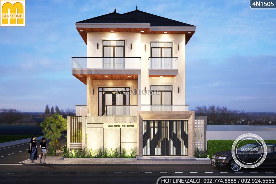 thiet-ke-nha-pho-3-tang-lo-goc-voi-khong-gian-mo-cong-nang-toi-uu-11