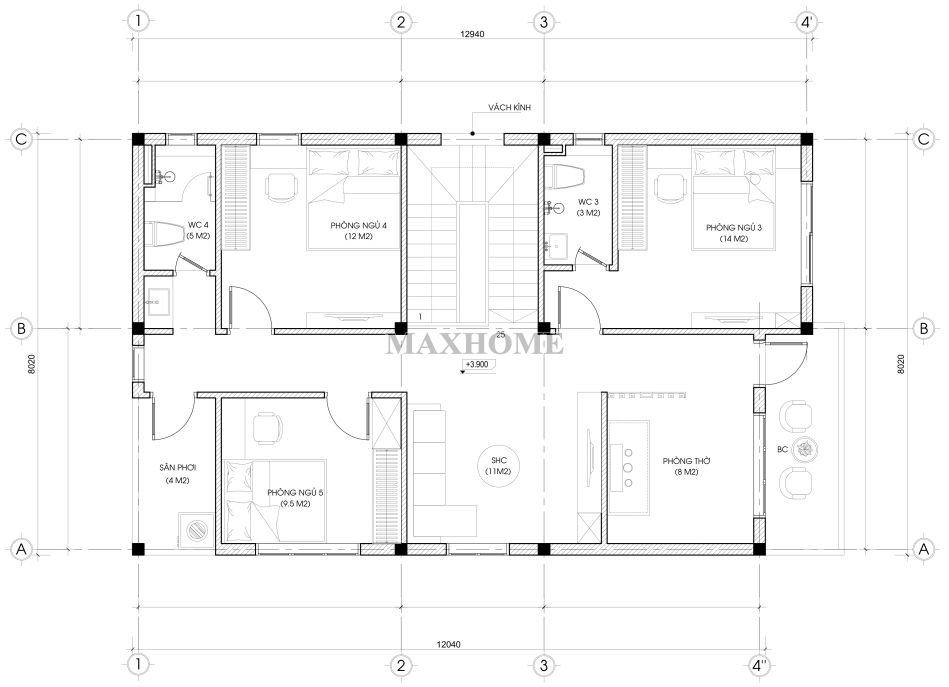 nha-2-tang-hien-dai-suc-chua-5-phong-ngu-cho-dai-gia-dinh-sinh-song-15