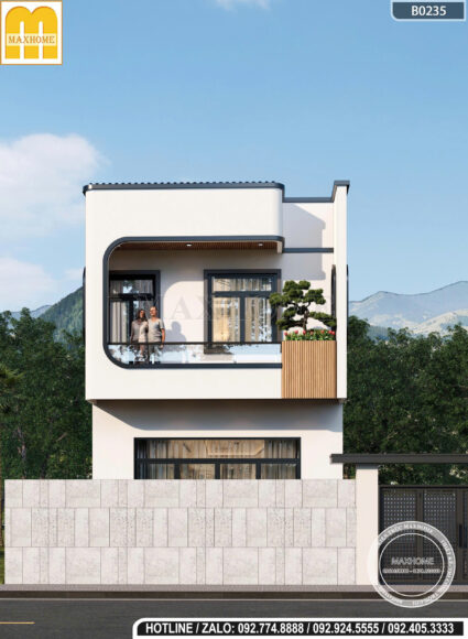 Góc nhìn chính diện công trình MH46294