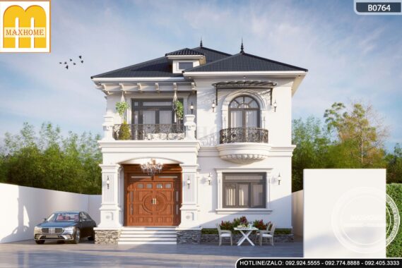 Cực phẩm nhà 2 tầng mái Nhật tân cổ điển tại Thanh Hóa - MH46797