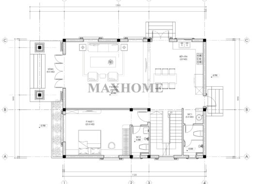 Cực phẩm nhà 2 tầng mái Nhật tân cổ điển tại Thanh Hóa - MH46797