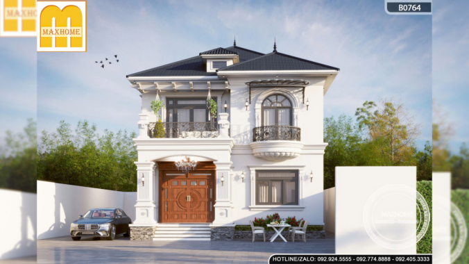 Cực phẩm nhà 2 tầng mái Nhật tân cổ điển tại Thanh Hóa - MH46797