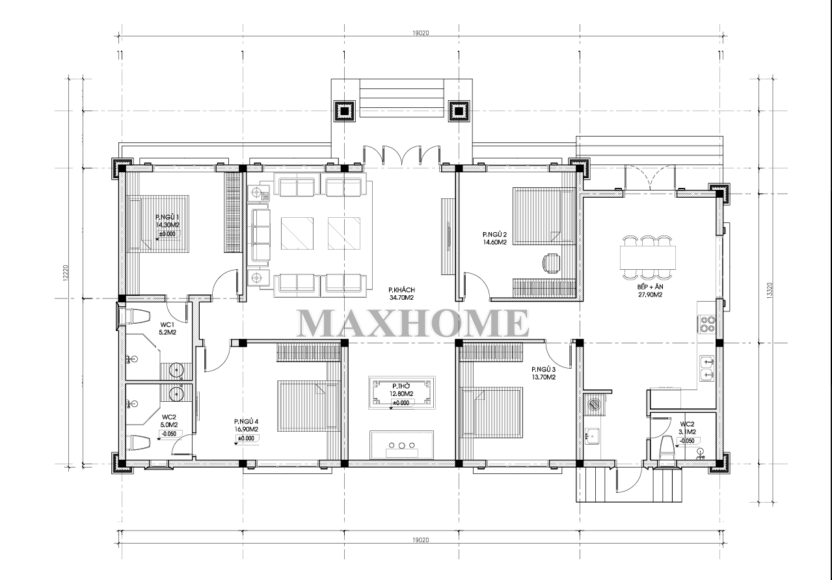 Mặt bằng công năng MH46549