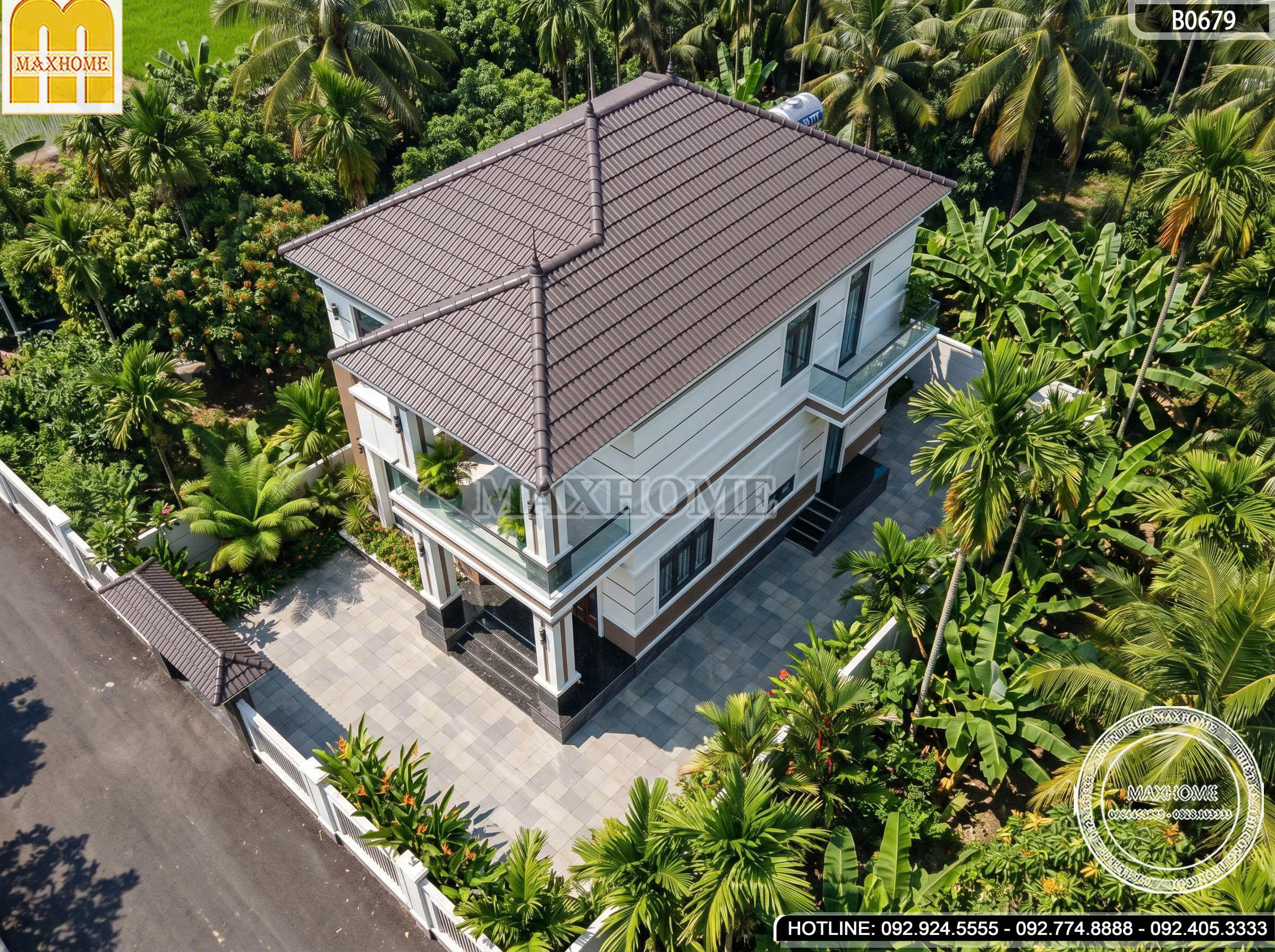 Nhà 2 Tầng Mái Nhật | MH46846