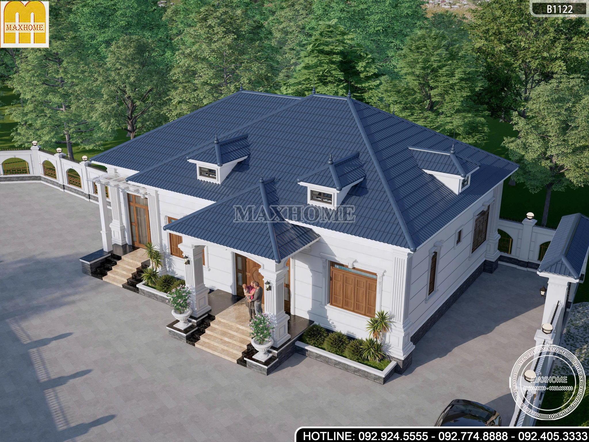 Mẫu nhà vườn mái Nhật tại Quảng Ninh | MH46917 Mẫu nhà vườn mái Nhật tại Quảng Ninh | MH46917