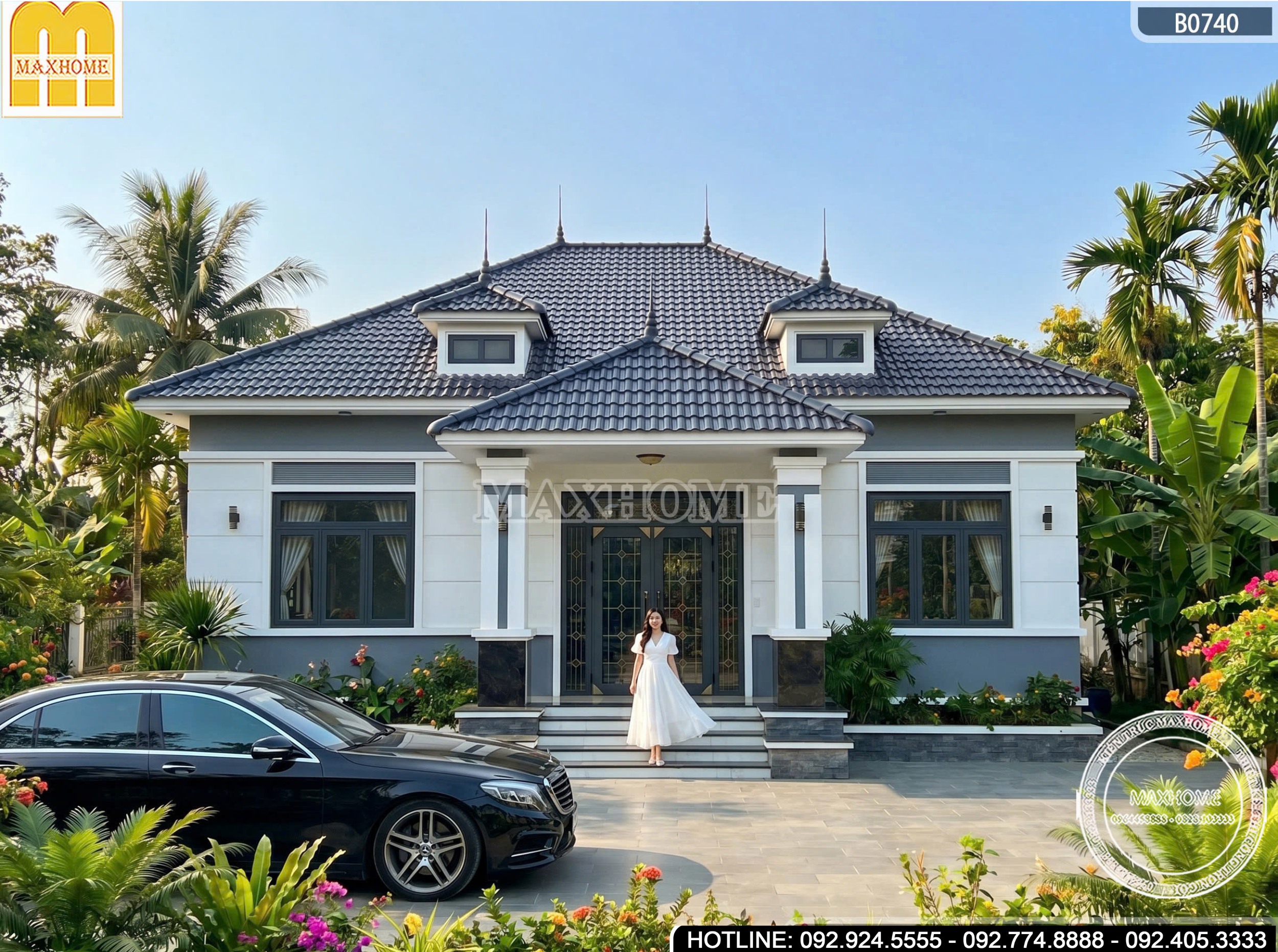 Khám phá mẫu mái Nhật hiện đại 4 phòng ngủ tại Quảng Ninh | MH46750 Khám phá mẫu mái Nhật hiện đại 4 phòng ngủ tại Quảng Ninh | MH46750