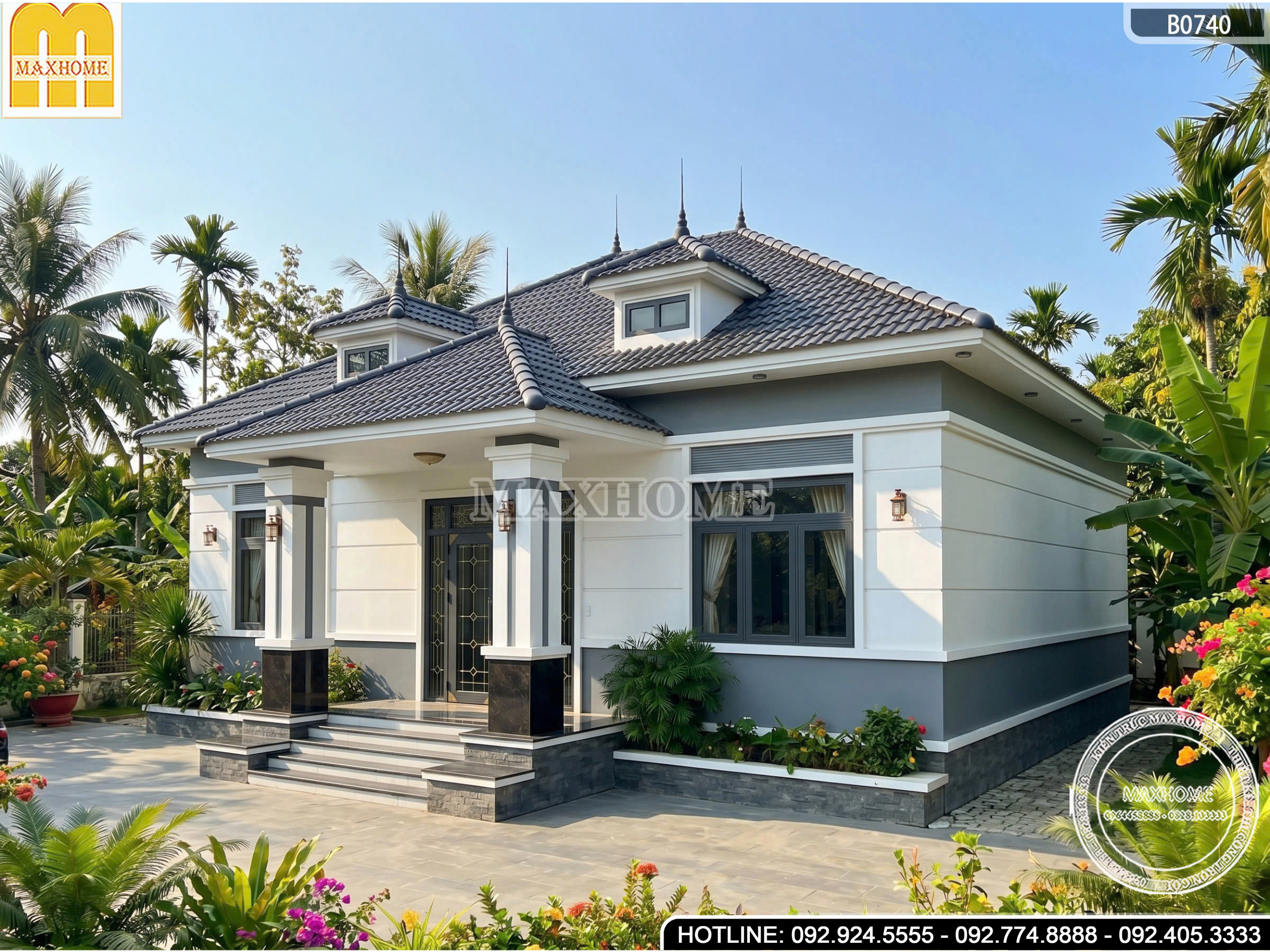 Khám phá mẫu mái Nhật hiện đại 4 phòng ngủ tại Quảng Ninh | MH46750 Khám phá mẫu mái Nhật hiện đại 4 phòng ngủ tại Quảng Ninh | MH46750