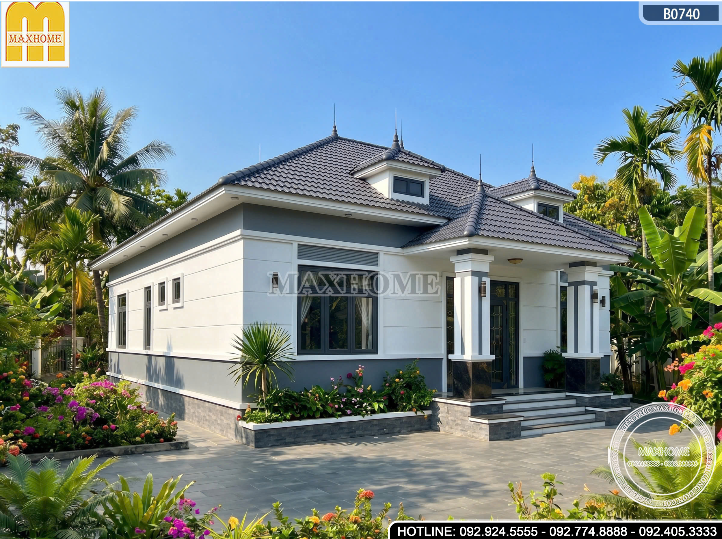 Khám phá mẫu mái Nhật hiện đại 4 phòng ngủ tại Quảng Ninh | MH46750 Khám phá mẫu mái Nhật hiện đại 4 phòng ngủ tại Quảng Ninh | MH46750