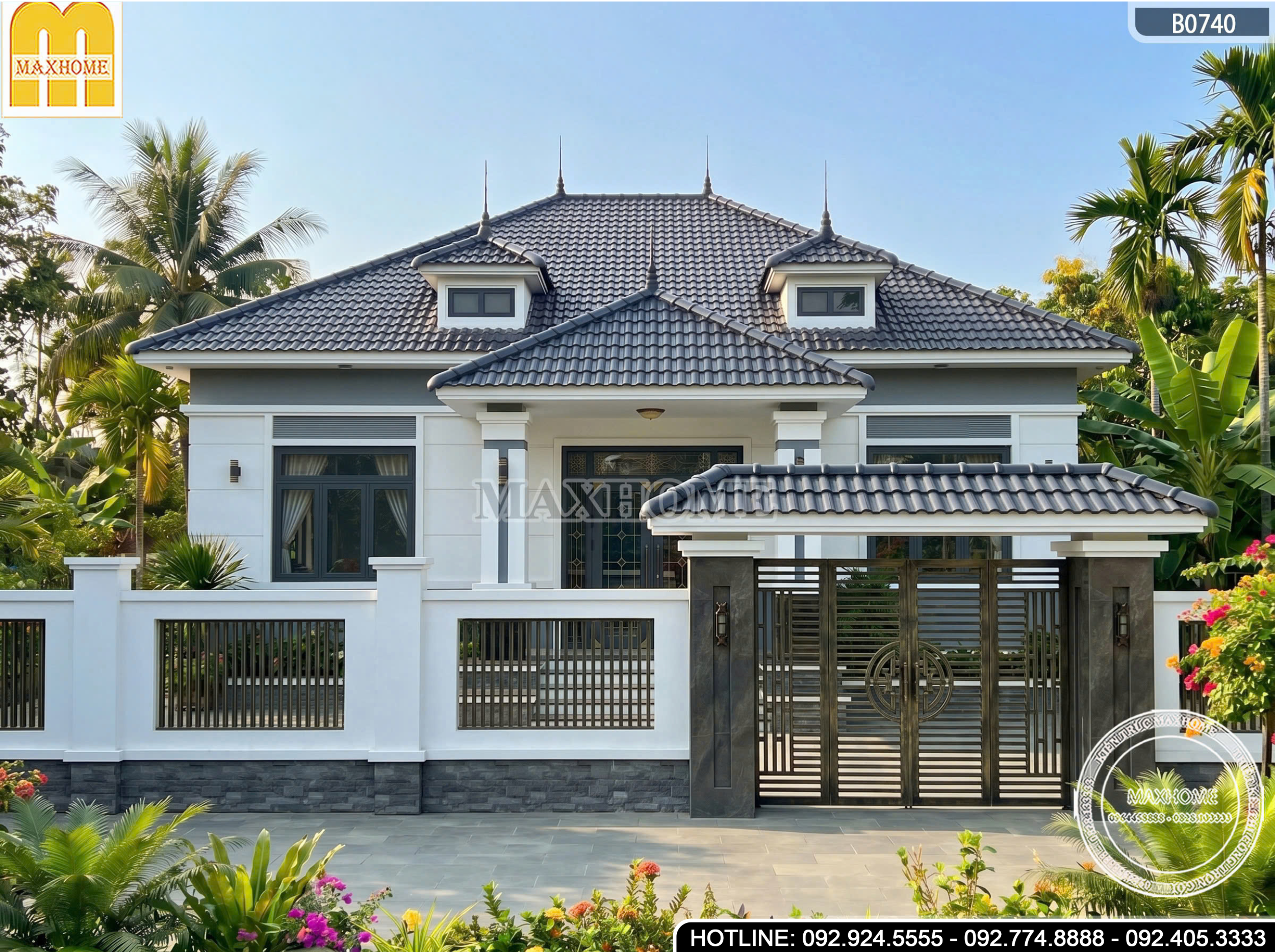 Khám phá mẫu mái Nhật hiện đại 4 phòng ngủ tại Quảng Ninh | MH46750 Khám phá mẫu mái Nhật hiện đại 4 phòng ngủ tại Quảng Ninh | MH46750